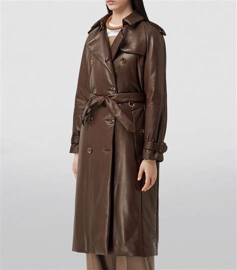 burberry womens lambskin trench coat no buttons|Burberry shell trench coat.